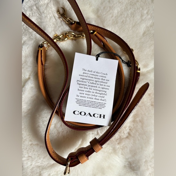 Coach Y2K style Denim Ashton Baguette Bag - Picture 7 of 7